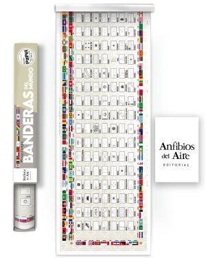 Miniestampa BANDERAS del Mundo