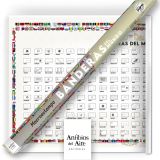 Macroestampa Banderas del Mundo